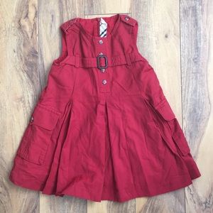 Burberry Dress size 18m Red missing tag